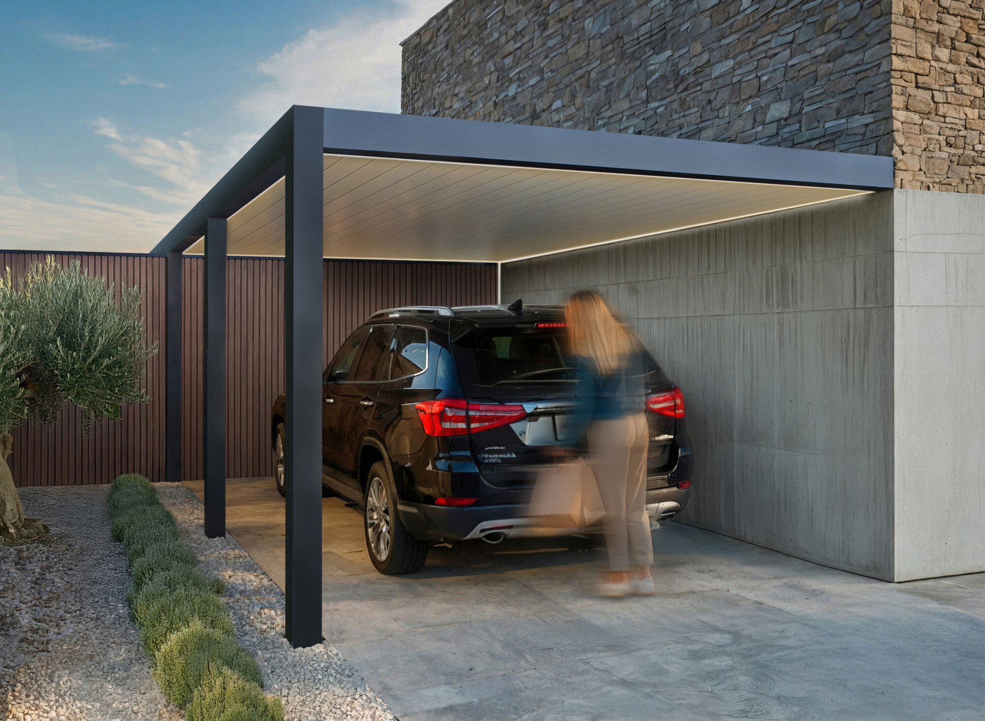 Maluwi Carport coextrusion