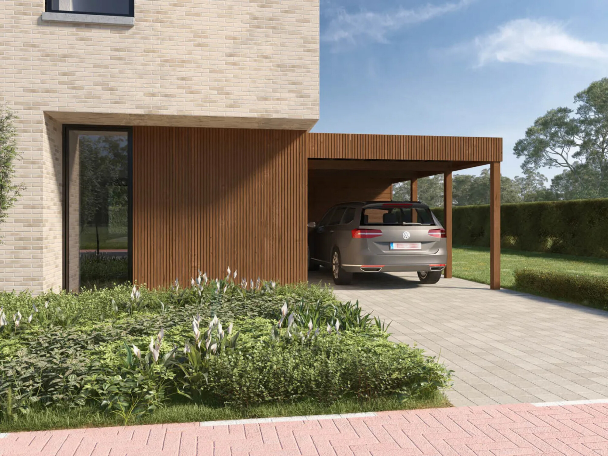 Kameleon Carport Aanbouw 2021 blur