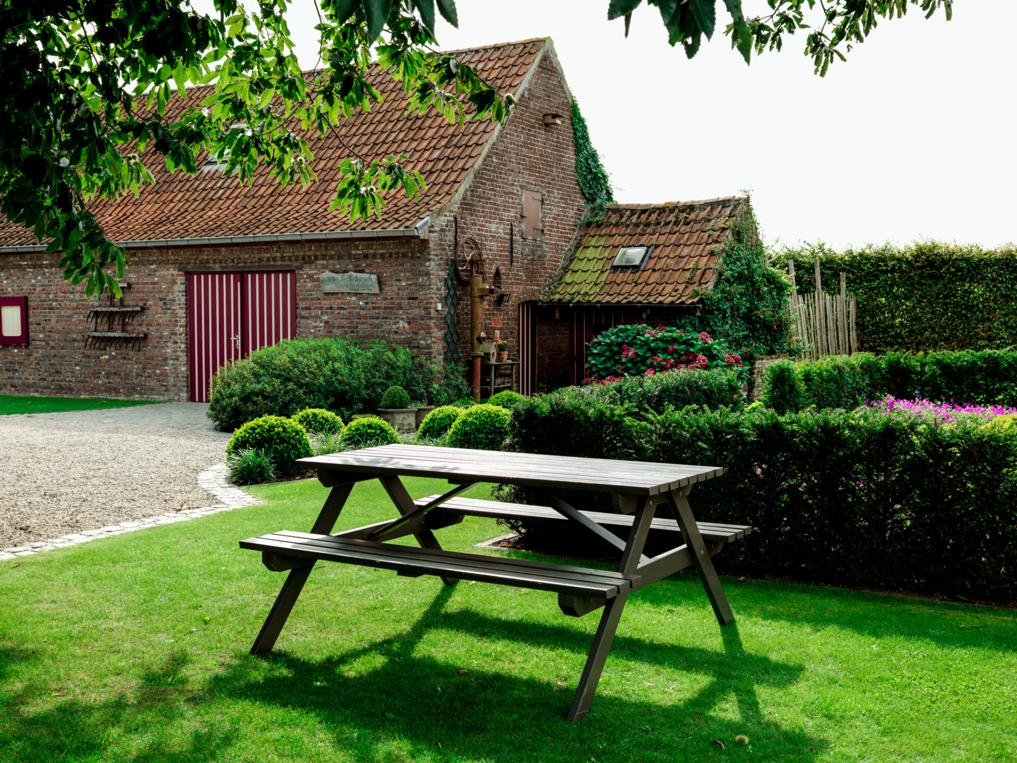 Picknickbank babs tuin