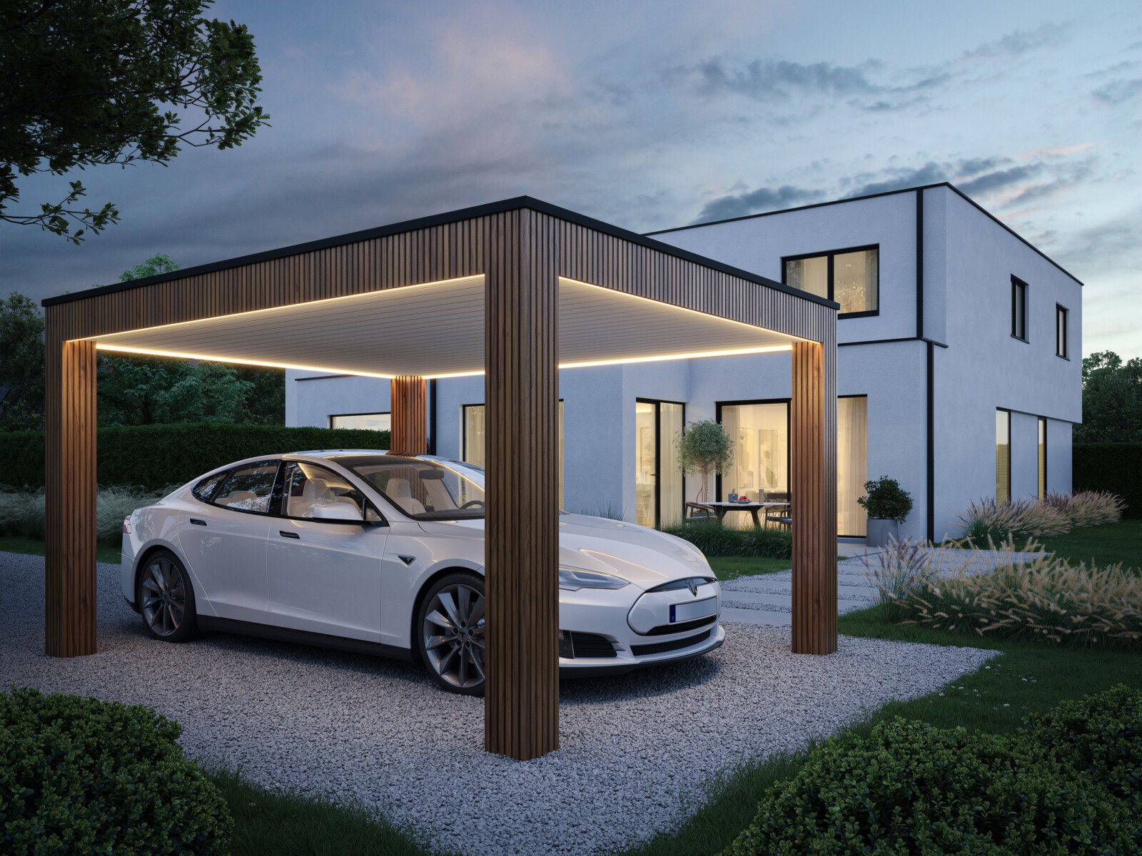 BOX THERMOWOOD CARPORT 2