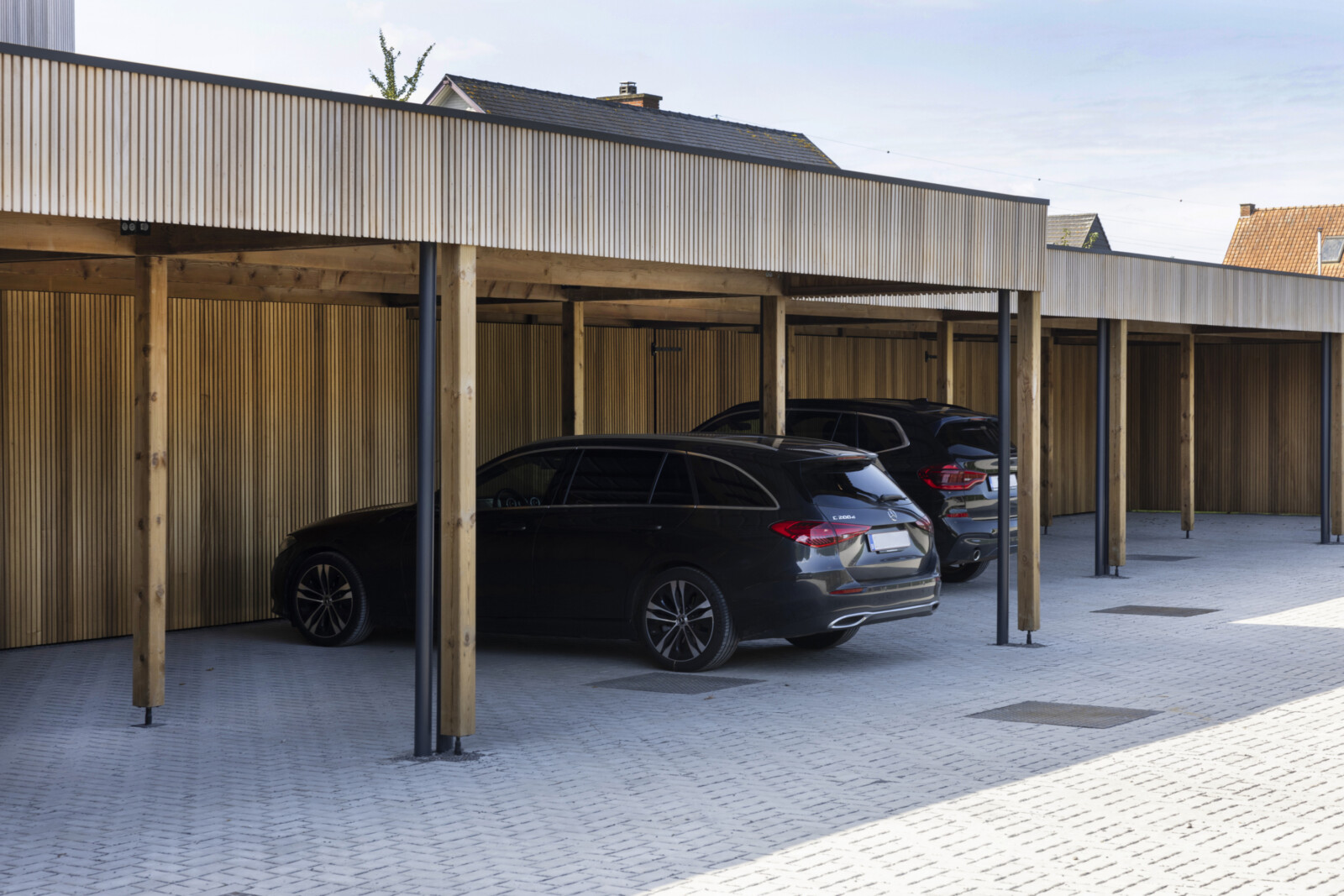 Kameleon carport twee wagens